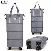 Синий и серый четырехслойный [сухой и влажный пакет разлучения] [Съемное универсальное колесо] [Расширение складываемой емкости]