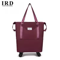 Фиолетовый двойной слой [съемное универсальное колесо] [Расширяемая емкость]