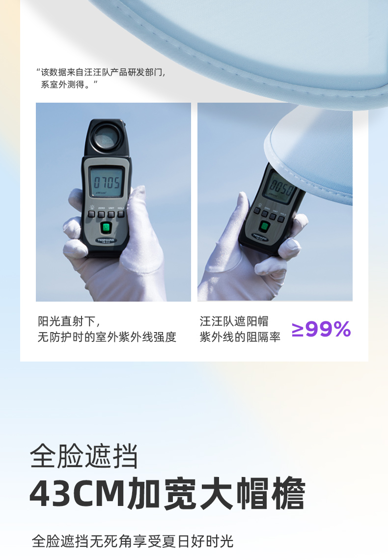 汪汪队 男女童 防晒帽遮阳帽 图3