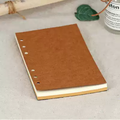 Looleaf inner core A5 inner core A6 inner core A7 inner core 6 hole inner core blank Kraft paper Road Forest paper inner