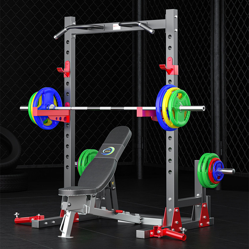 Sojie Smith machine free squat frame multi-function bench bench weightlifting bed gantry home fitness equipment