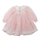 Демисезонный лонгслив для девочек, кукла, наряд маленькой принцессы, кукольный воротник, принцесса Эльза, «Холодное сердце»