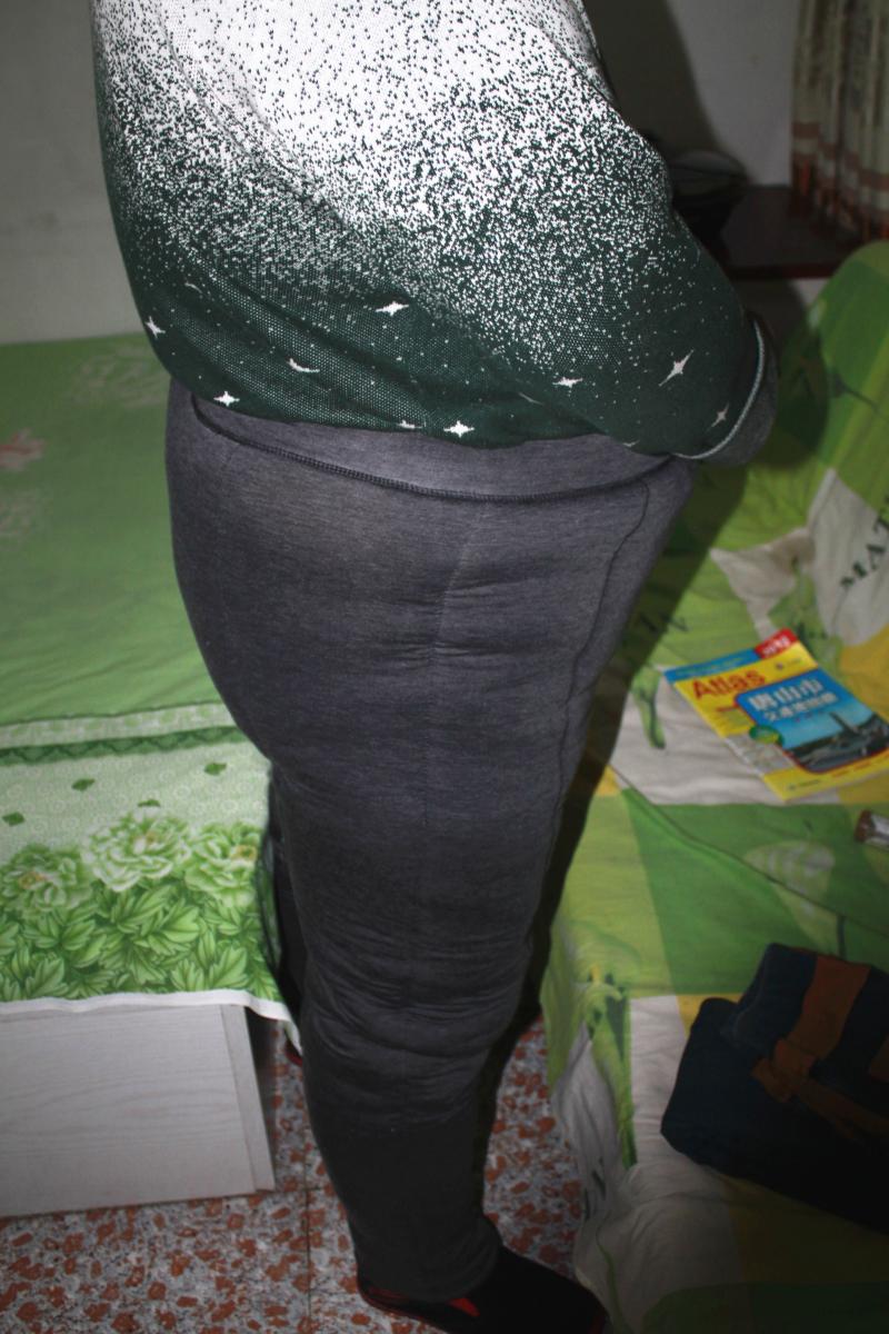 Pantalon collant Moyen-âge simple en lin - Ref 748917 Image 13