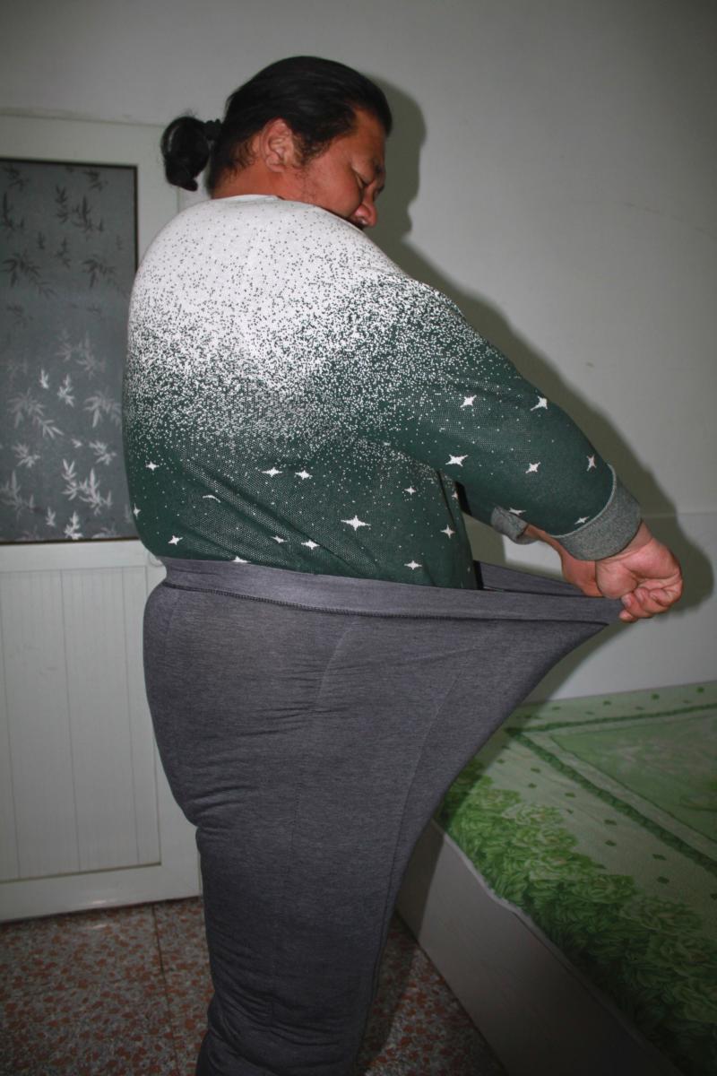 Pantalon collant Moyen-âge simple en lin - Ref 748917 Image 11