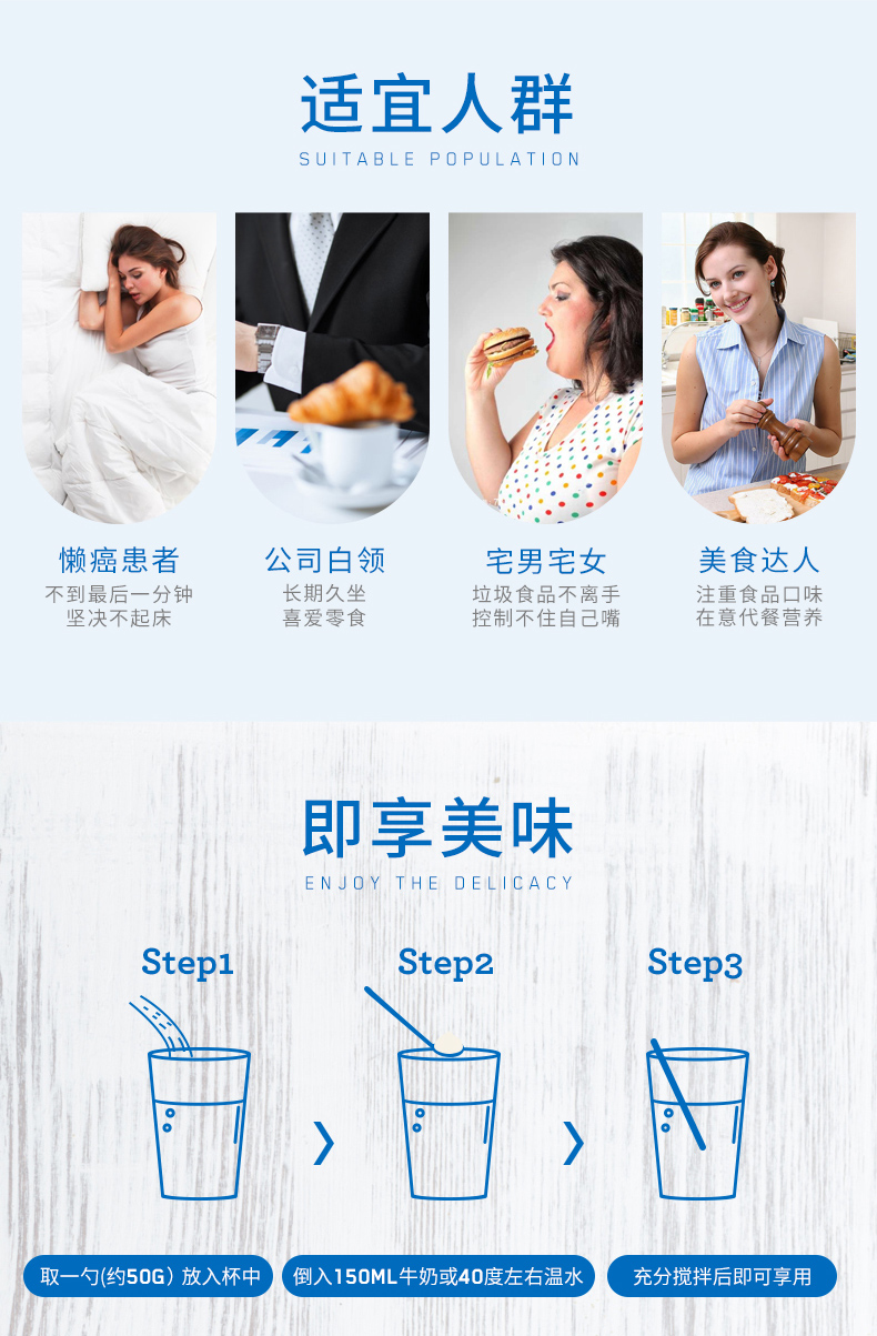 美国进口 ON奥普帝蒙 希腊酸奶风味蛋白奶昔 减肥健身代餐 462g 图5