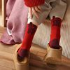 2026 New Zodiac Year Red Socks for Women, Mid-Calf Socks for the New Year, Good Luck and Fortune Gift, Year of the Horse Red Long Socks for Men