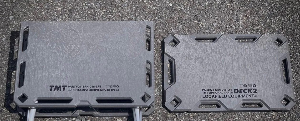 代購日本LOCKFIELD EQUIPMENT TMT + DECK2 不鏽鋼折桌天板套件-淘寶
