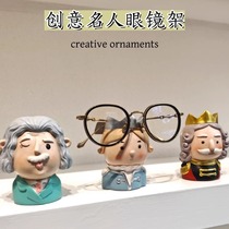 Creative design character glasses frame ornaments glasses shop props display stand desktop decoration display counter shelf