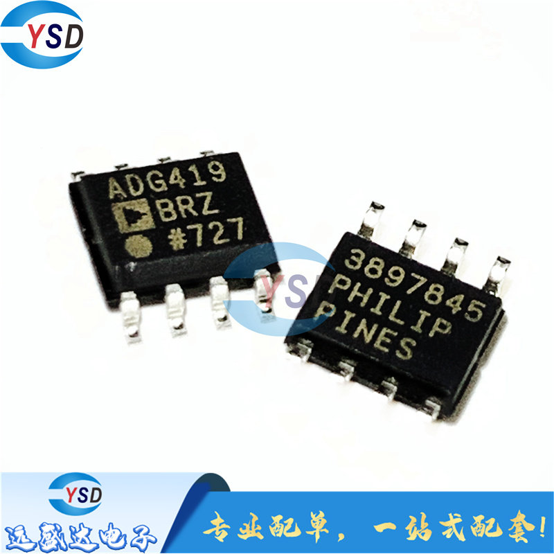 ADG419BR ADG419BRZ ADG419B SOP8 Analog Switch Circuit is originally available for direct shot