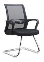 Value simple fixed foot bow frame office chair conference chair meeting guest mesh chair chair Visitor chair chair