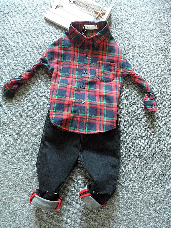 Chemise enfant à manche longue - Ref 2083008 Image 12