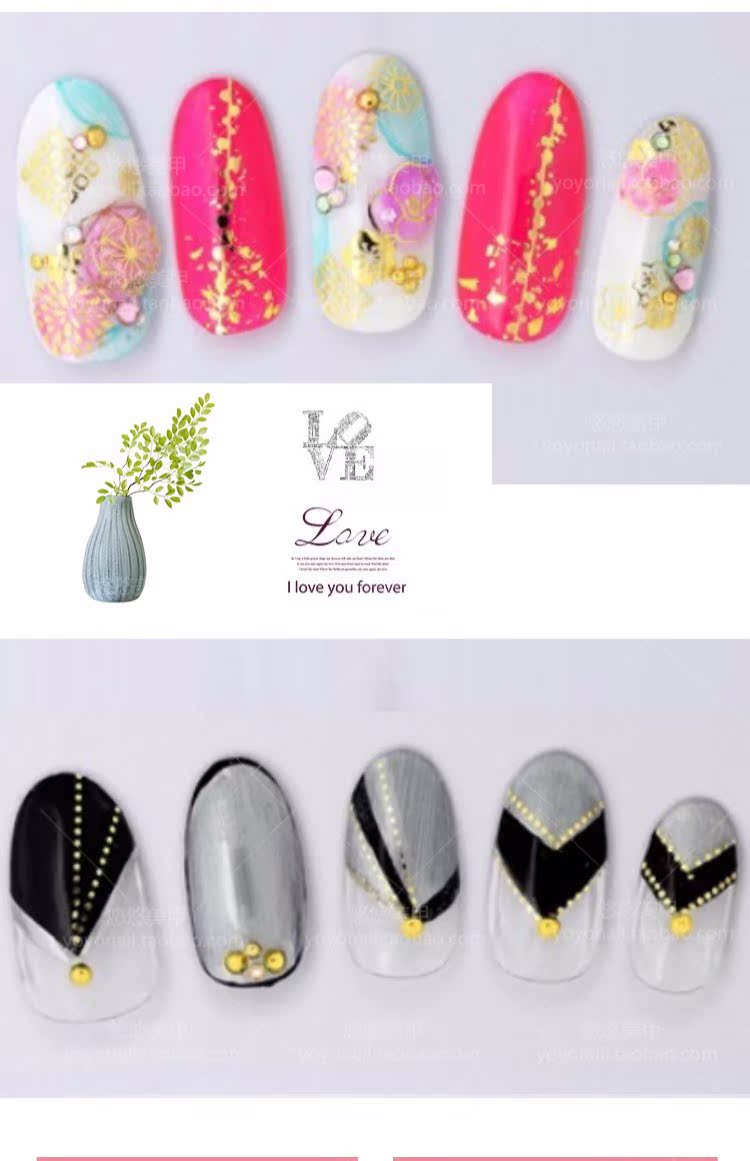 Mới Nhật Bản Làm móng tay 3D Nail Sticker Decal Bronzing Tiếng Anh Dòng Joker Công cụ làm móng đơn giản gió máy dũa móng tay cho bé