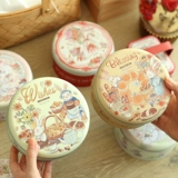 Кролика Lulu Hand -Painted Illustration Rabbit Cookie Cookie Box Box Запеченная упаковочная коробка Xikan Sugar Box Pired Box пустая коробка