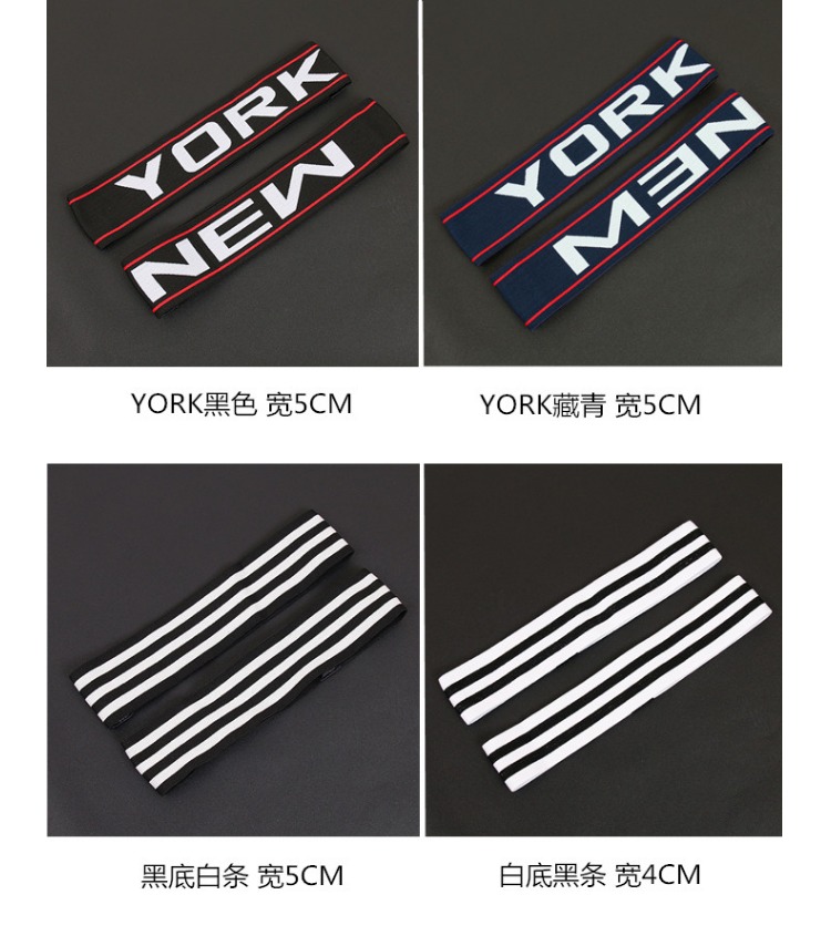 Hàn Quốc hip hop thể thao ban nhạc đường phố hipster headband cá tính hoang dã in áo trùm đầu cho nam và nữ kẹp tóc cho bé gái