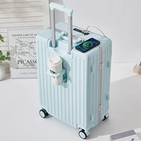 Mint Green [переднее отверстие+зарядка USB+рама чашки+мокрый и влажный разделительный слой.