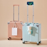 ZORETTO Чемодан, прочная коробка, 20 дюймов, 18 дюймов