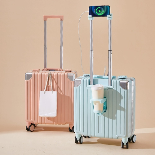 ZORETTO Чемодан, прочная коробка, 20 дюймов, 18 дюймов