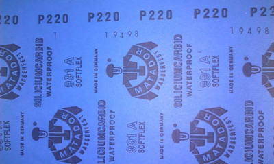 Warrior Water-resistant Sandpaper - No. 220
