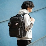 Ранец, трендовый оригинальный универсальный вместительный и большой рюкзак, в корейском стиле