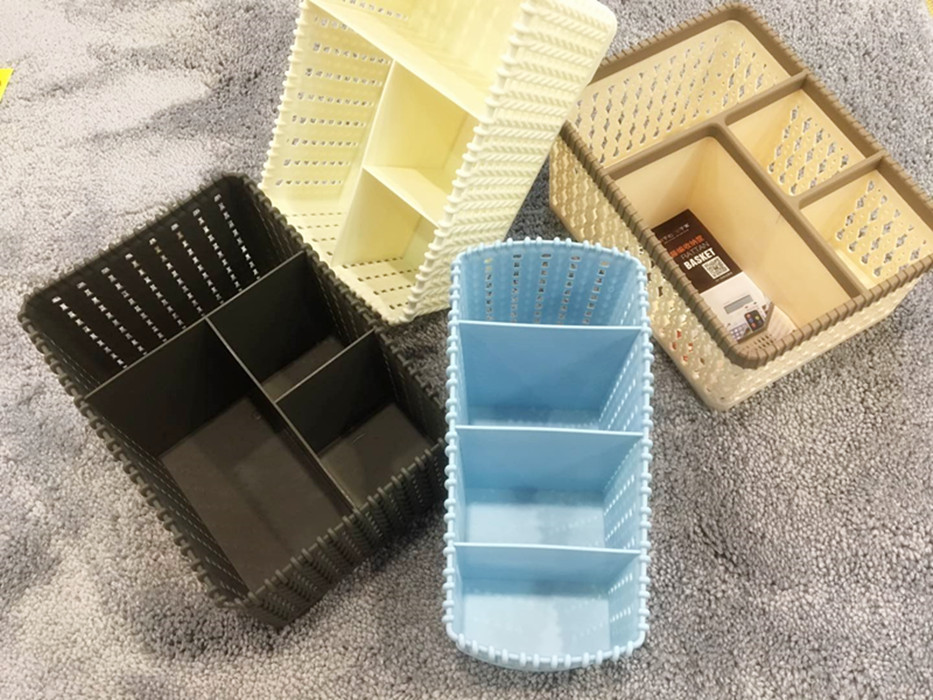 Multi-purpose storage box pen holder anti-rattan remote control storage box living room coffee table home mobile phone sundries box jewelry box