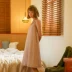 Cosyroom mùa hè váy ngủ nữ mùa xuân và mùa thu váy vest ngọt ngào dễ thương váy dây gợi cảm có thể được mặc bên ngoài đồ ngủ - Đêm đầm