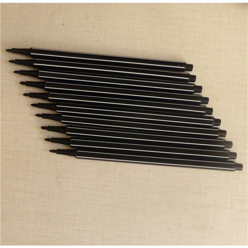 Kindergarten black watercolor pen for children water-soluble soft head washable single single color sketching pen marker