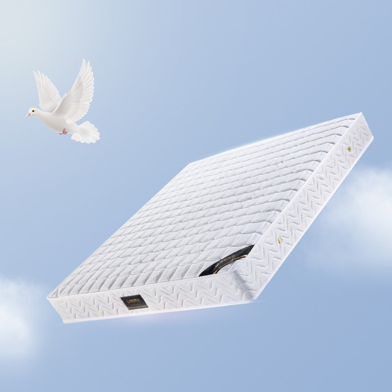 Children mattress natural latex coconut palm mattress Soft and soft dual-use comfortable and breathable round mesh spring removable and thick mattress