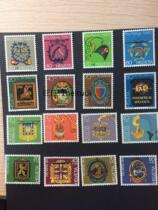 Foreign stamps Switzerland with 1980-1991 years of art works 12 groups 49 full of 88