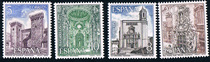 Foreign stamps Spain 1979 Travel Series 4 Full engraving edition MHN Full 88 Registered