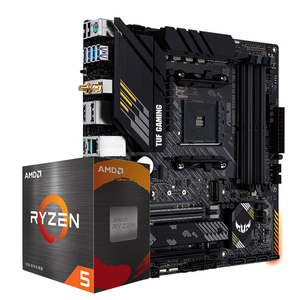 AMD 锐龙 Ryzen R5 5600X 盒装 搭 华硕 B550 X570 CPU主板套装