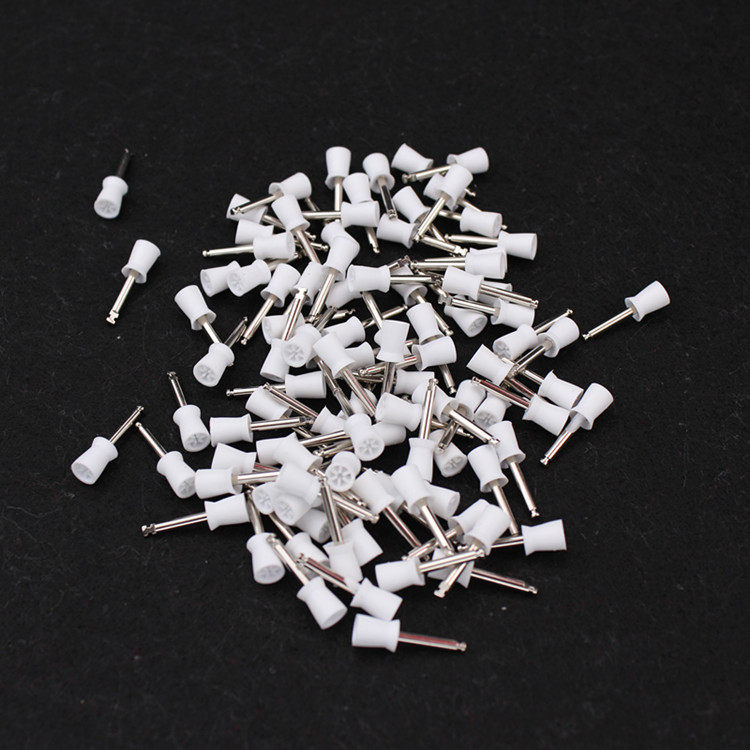 Dental material polishing cup Dental low-speed mobile phone bending machine polishing cup Oral polishing brush high-grade silicone