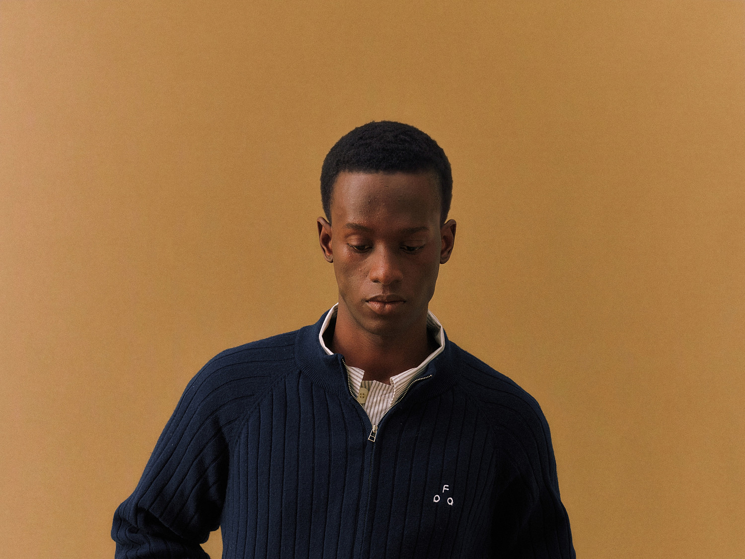 FPA Wool Ribbed Cardigan