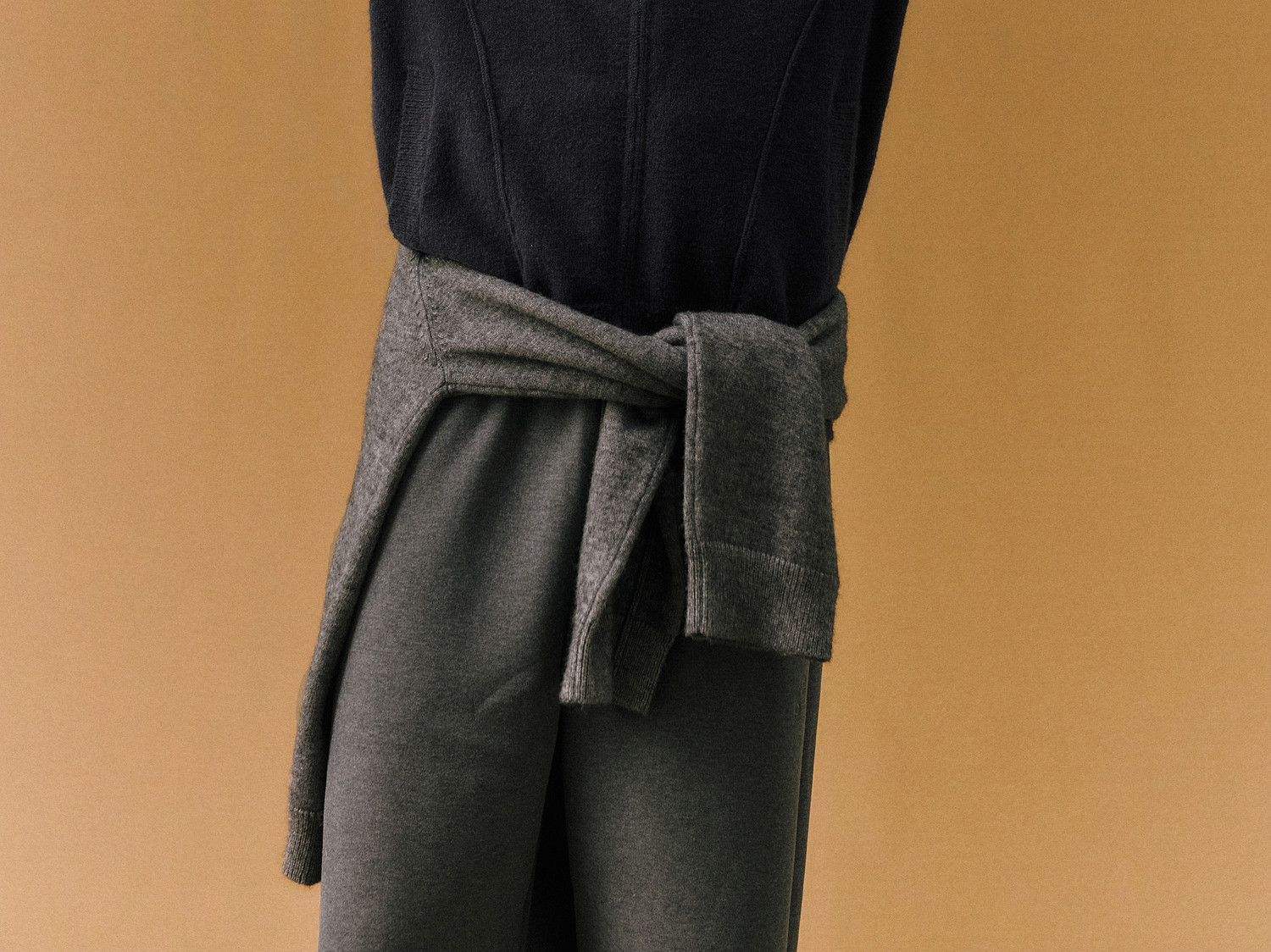 FPA Open-Knit Logo Zip Hoodie