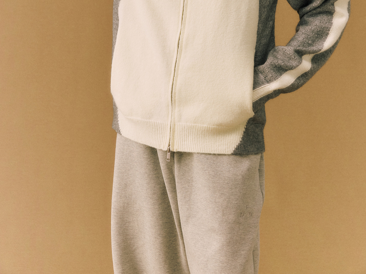 FPA Color-Block Knit Cardigan