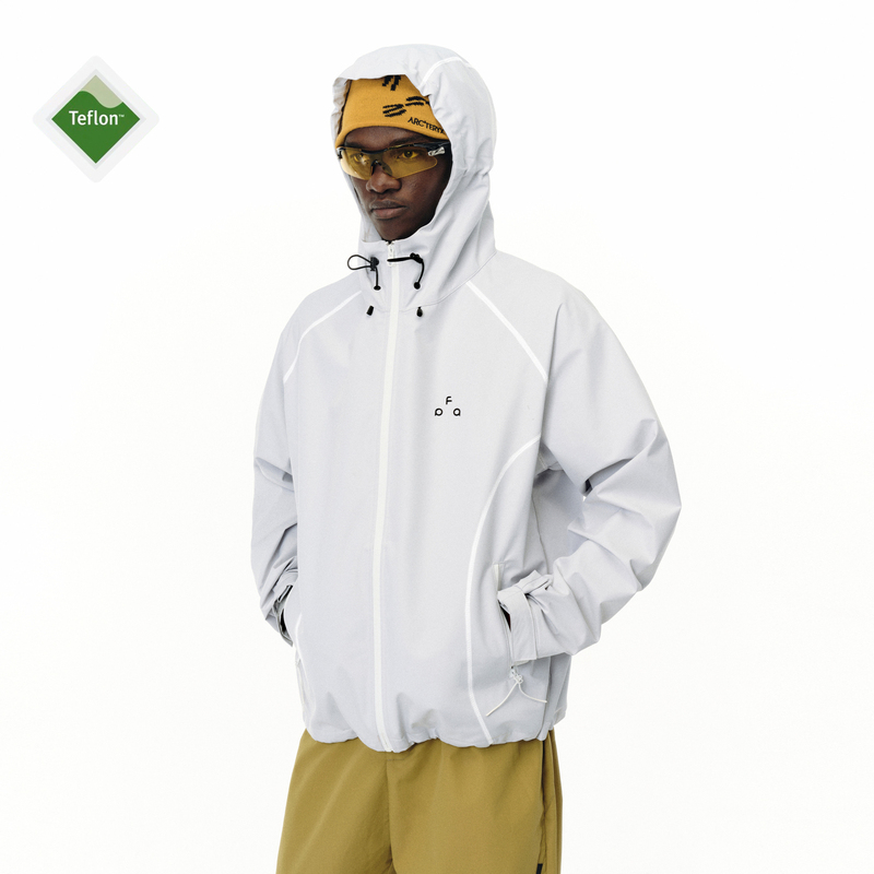 Fpa Three-Proof Hasselblad Color-Blocking Windbreaker Jacket, Chinese-Style Outdoor Windproof Sports Coconut White Couple Thin Jacket for Men Fpa Three-Proof Hasselblad Color-Blocking Windbreaker Jacket, Chinese-Style Outdoor Windproof Sports Coconut White Couple Thin Jacket for Men