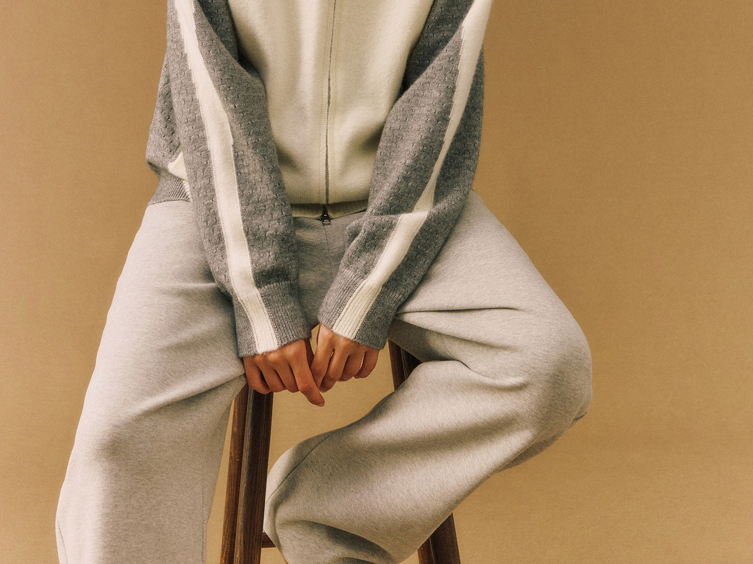FPA Color-Block Knit Cardigan