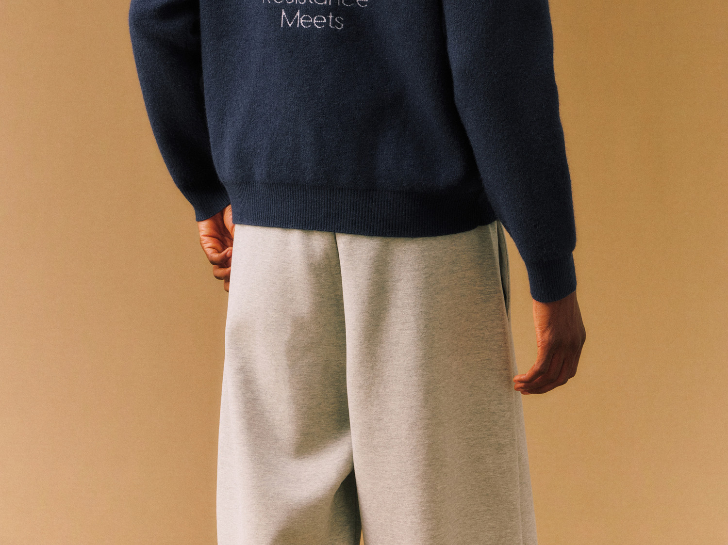 FPA Jacquard Crew Neck Raglan Sweater