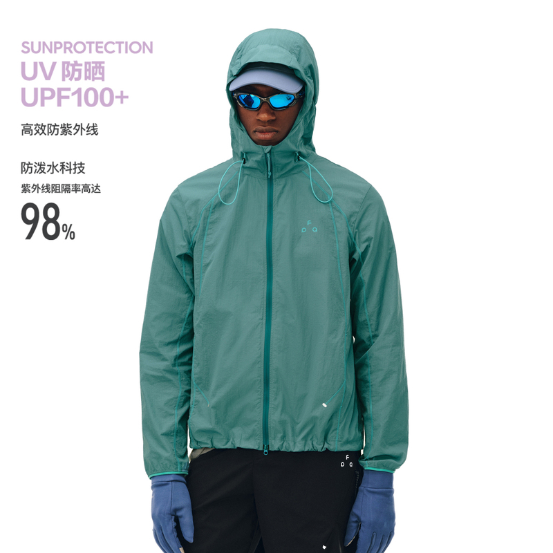 Fpa Plaid Contrast Color Topstitch Sun Protection Sports Jacket Summer Outdoor Fitness Lightweight Couple Style Hooded Sun Protection Clothing Fpa Plaid Contrast Color Topstitch Sun Protection Sports Jacket Summer Outdoor Fitness Lightweight Couple Style Hooded Sun Protection Clothing