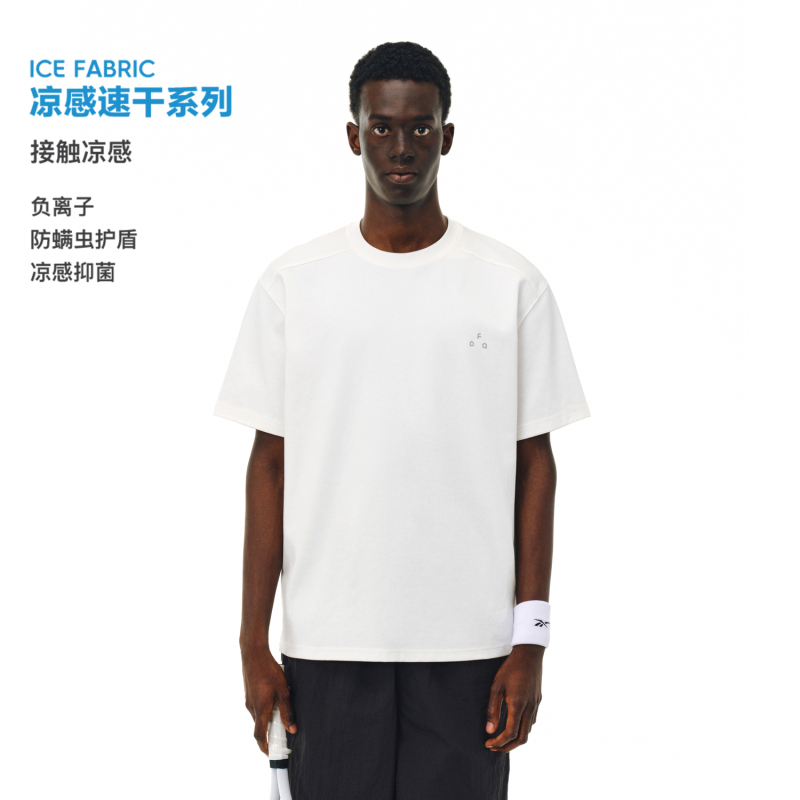Fpa Quick-Drying, Antibacterial, Anti-Mite Short-Sleeve T-Shirt, Chinese Style Black and White Couple Outfit, Round Neck, Simple and Versatile Half-Sleeve T-Shirt