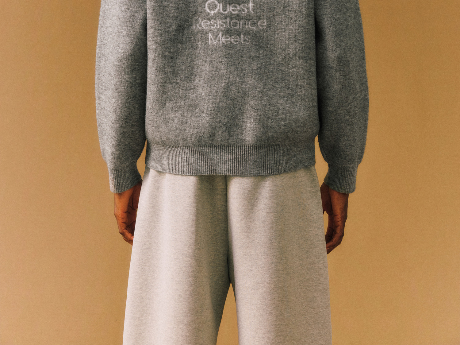 FPA Jacquard Crew Neck Raglan Sweater