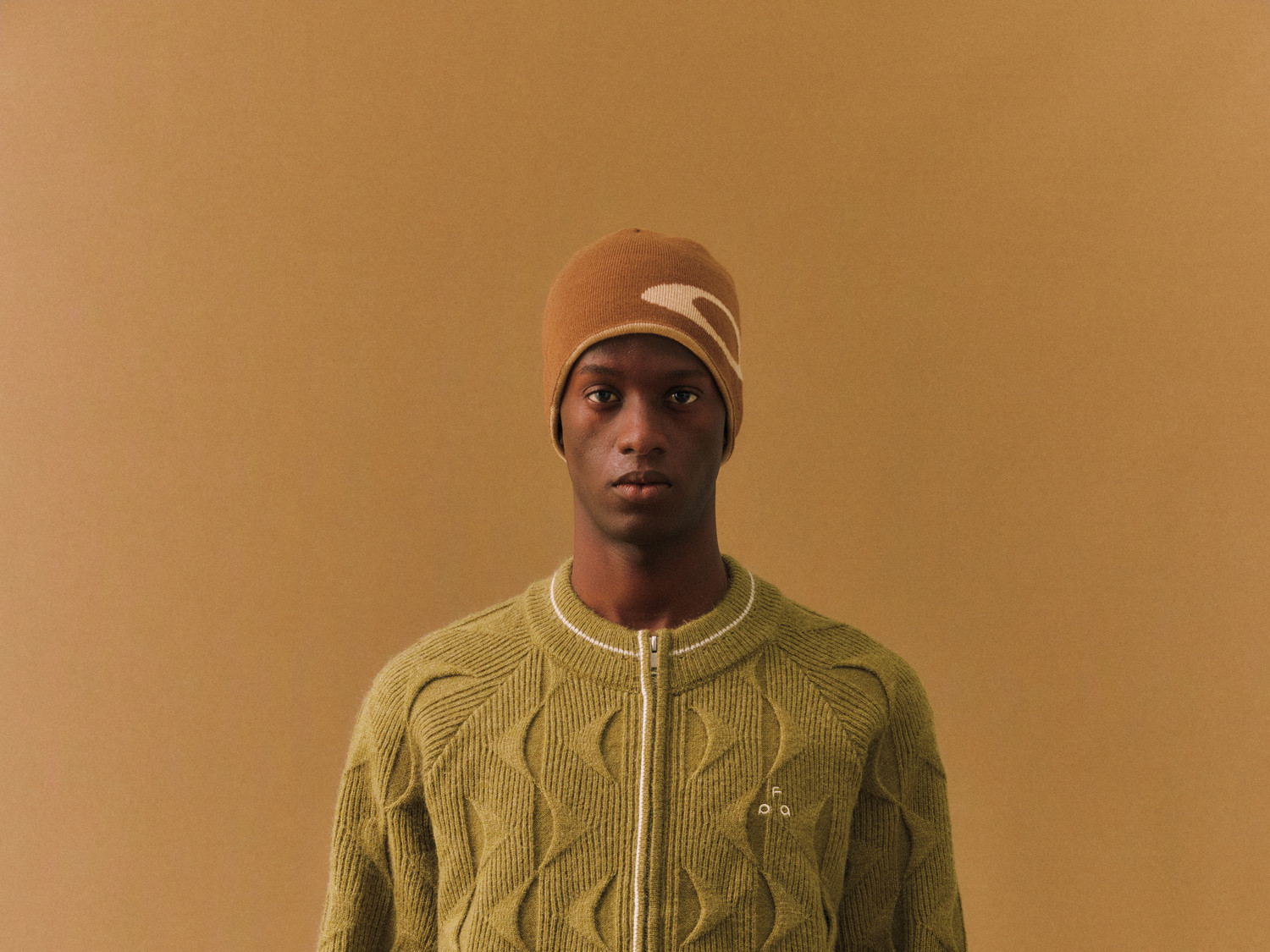 FPA Cable-Knit Zip-Up Sweater