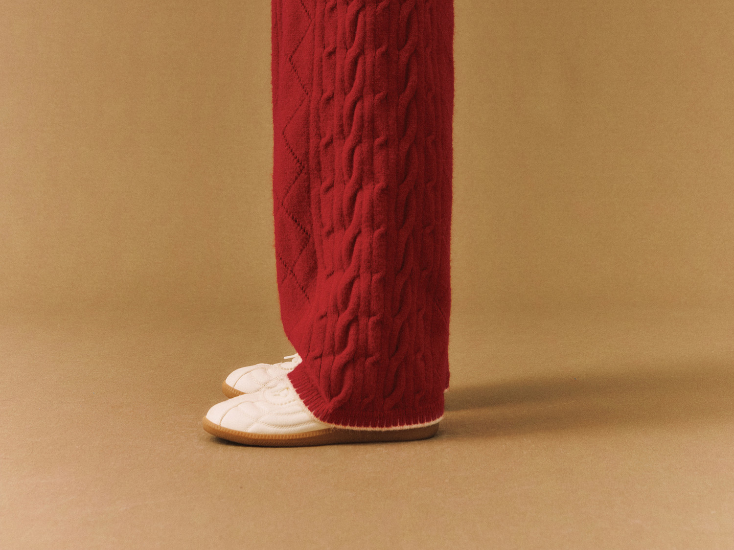 FPA Straight-Leg Cable-Knit Pants