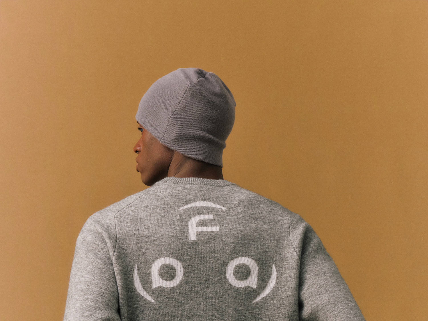 FPA Jacquard Crew Neck Raglan Sweater