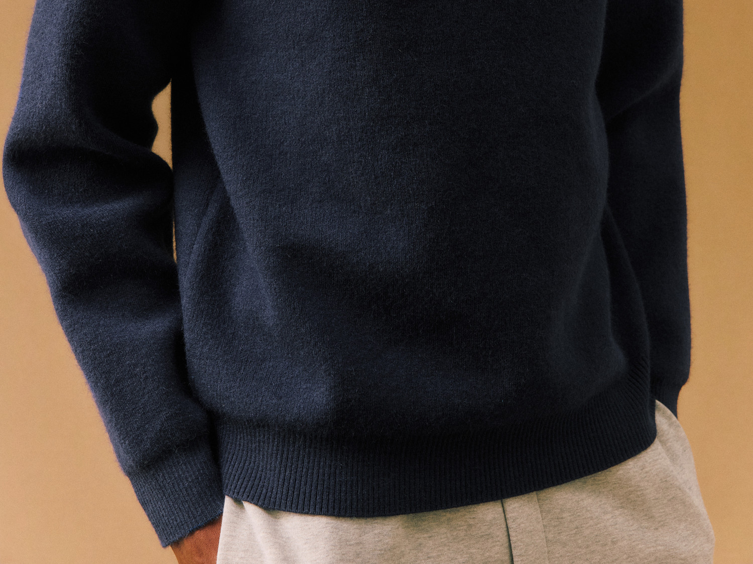 FPA Jacquard Crew Neck Raglan Sweater