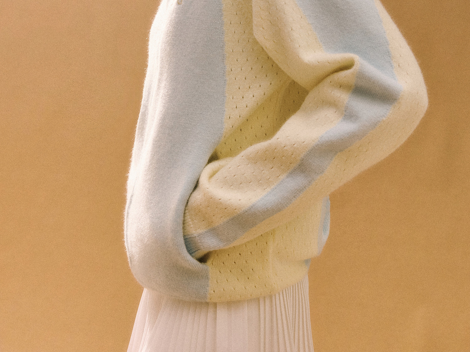 FPA Color-Block Knit Cardigan
