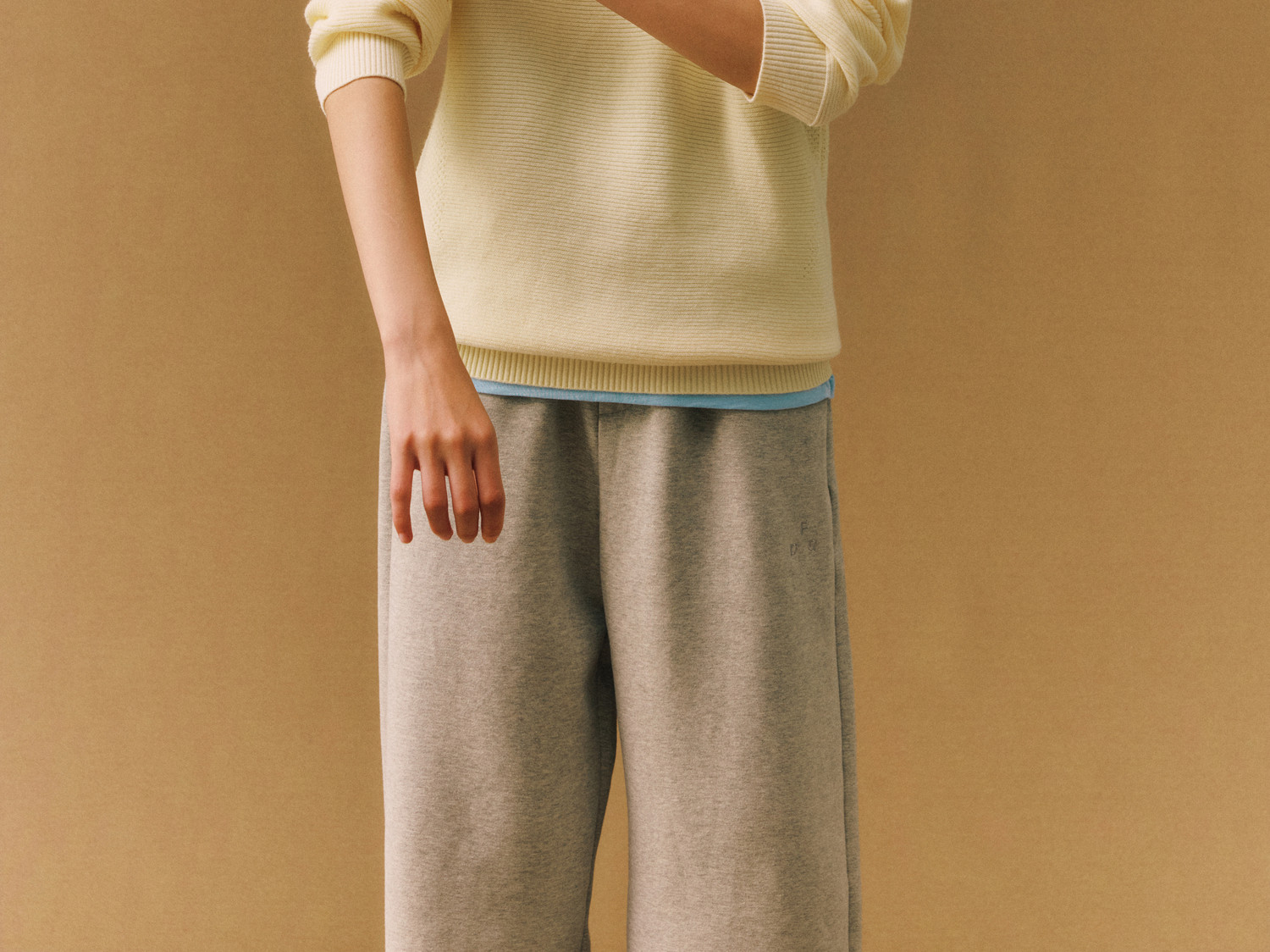 FPA Openwork High-Neck Pullover Sweater