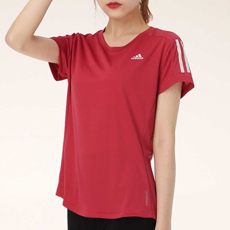 Adidas阿迪达斯短袖女装2022夏季新款透气休闲半袖运动T恤GJ9987