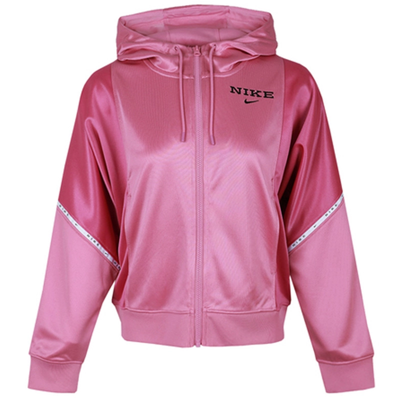 Nike Nike Nữ 2020 Mùa Xuân Mới Thể Thao Chính Hãng Áo Khoác Có Mũ Trùm Đầu Thông Thường CJ3678-693 - Áo khoác thể thao / áo khoác