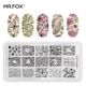 Mr. Fox Ông Fox Nail Art In thép Tấm Nail Art Tool Mẫu In tem Sơn móng tay Keo dán móng tay Mùa xuân - Công cụ Nail