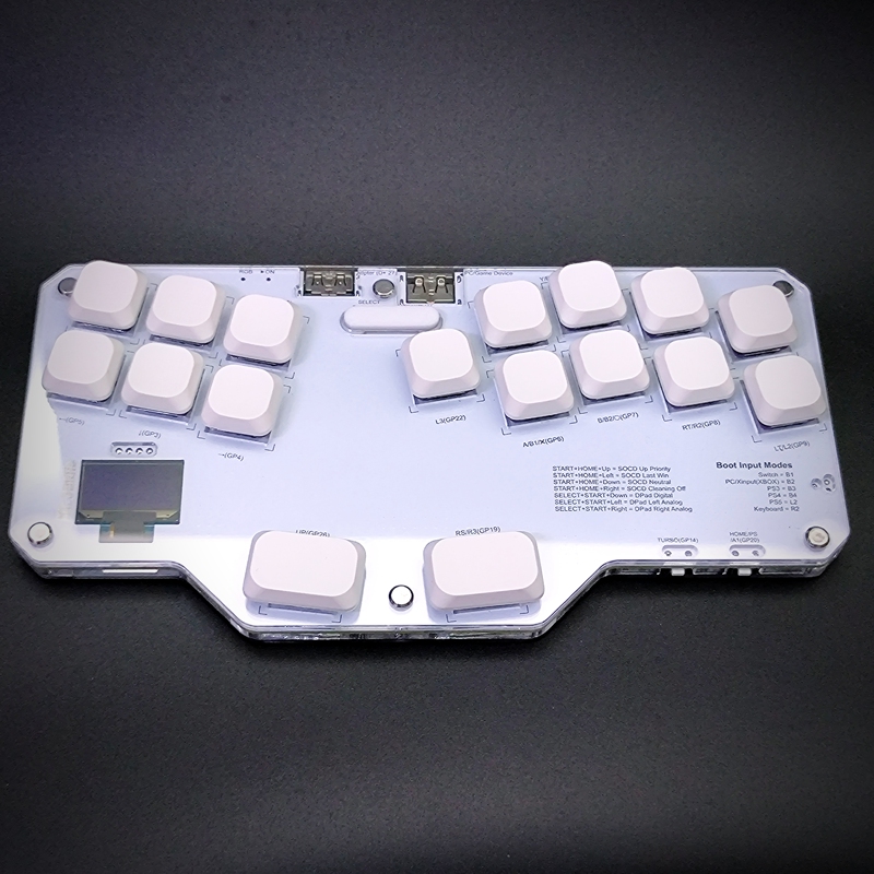 Mcstudio Fighting Keyboard Mixbox Street Fighter King of Fighters Switch Arcade Game Steam Joystick Ps